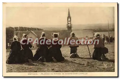 Cartes postales Bretagne Pelerins au Pardon de Saint Anne la Palud