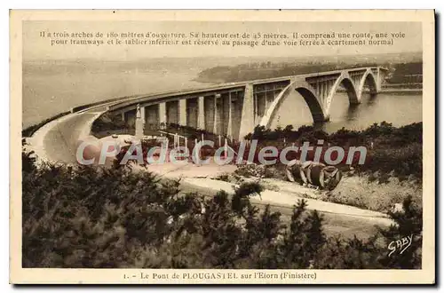 Cartes postales Le Pont de Plougastel sur l'Elorn Finistere