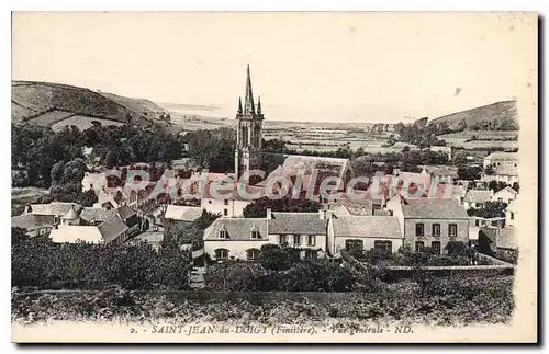 Ansichtskarte AK Saint Jean du Doigt Finistere vue generale