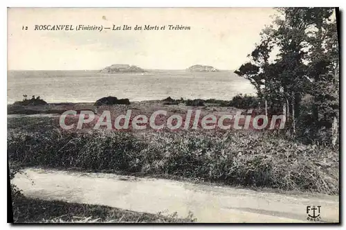 Cartes postales Roscanvel Finistere les Iles des Morts et Treberon