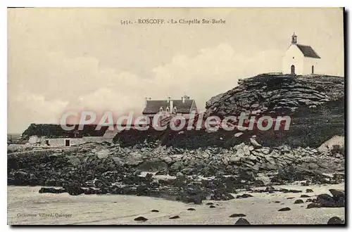 Ansichtskarte AK Roscoff la chapelle Ste Barbe