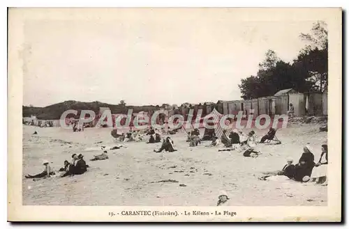 Cartes postales Carantec Finistere le Kelenn la plage