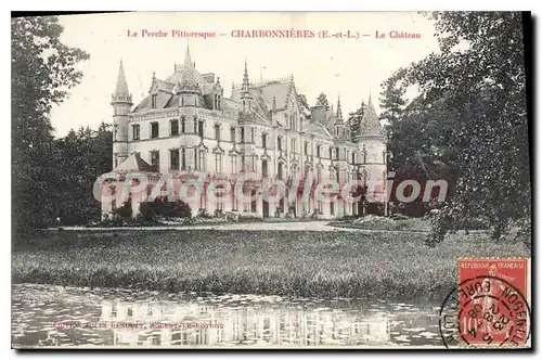 Ansichtskarte AK Le Perche Pittoresque Charbonnieres E et L le chateau