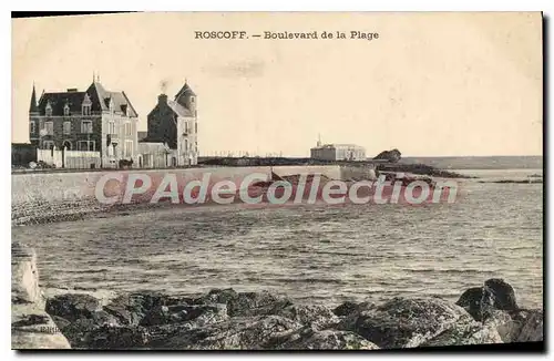 Cartes postales Roscoff Boulevard de la plage