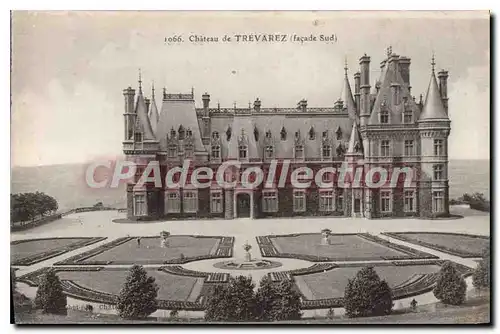 Cartes postales Chateau de Trevarez facade Sud