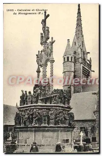 Cartes postales Calvaire et Clocher de Plougonven