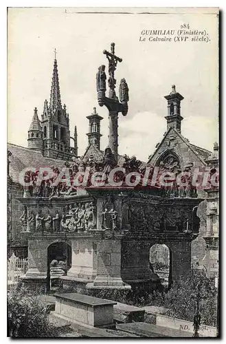 Cartes postales Guimiliau Finistere le Calvaire XVI siecle