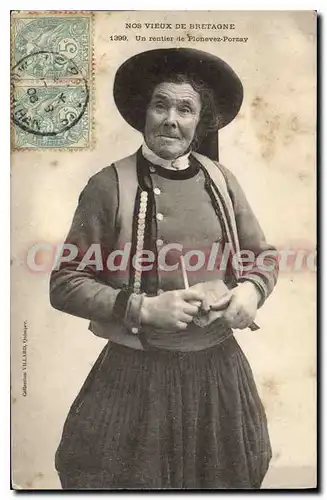 Cartes postales Nos Vieux de Bretagne un rentier de Plonevez Porzay