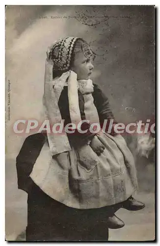 Ansichtskarte AK enfant de Penmarch environs de Pont-l'abb�