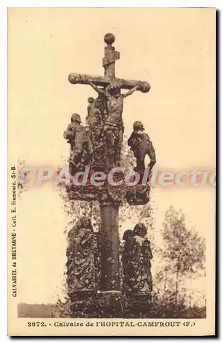 Ansichtskarte AK Calvaires de Bretagne Calvaire de l'hopital Camfrout