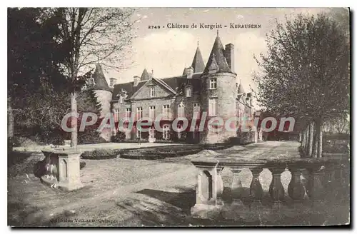 Cartes postales Chateau de Kergrist Kerausern