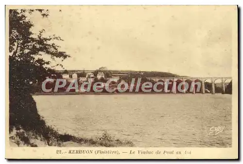 Cartes postales Kerhuon Finistere le Viaduc Poul an Aot