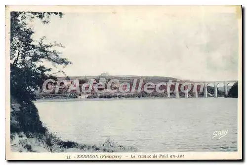 Cartes postales Kerhuon Finistere le Viaduc Poul an Aot