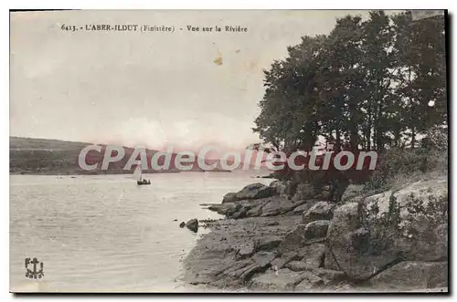 Ansichtskarte AK L'Aber Ildut Finistere vue sur la Riviere