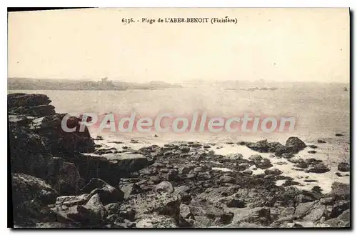 Cartes postales Plage de l'Aber Benoit Finistere