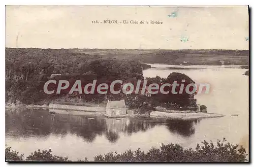 Cartes postales Belon un coin de la Riviere