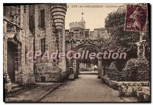 Cartes postales Env de Concarneau le chateau de