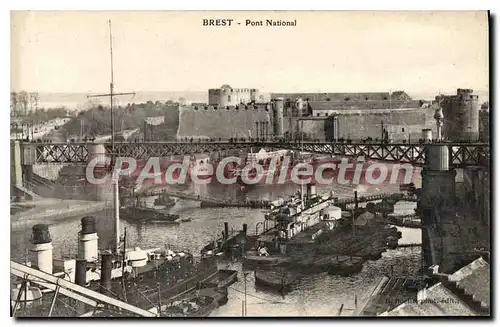 Cartes postales Brest Pont National