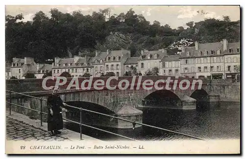 Ansichtskarte AK Chateaulin le Pont Butte Saint Nicolas