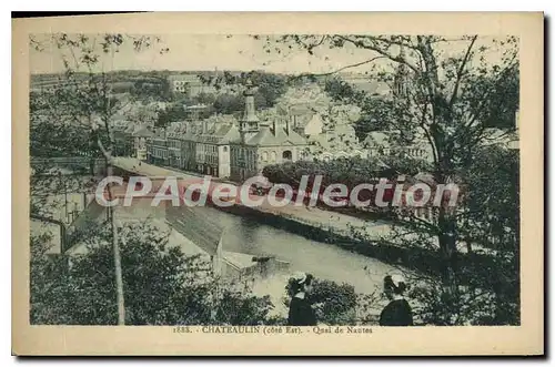 Cartes postales Chateaulin Cote Est Quai de Nantes