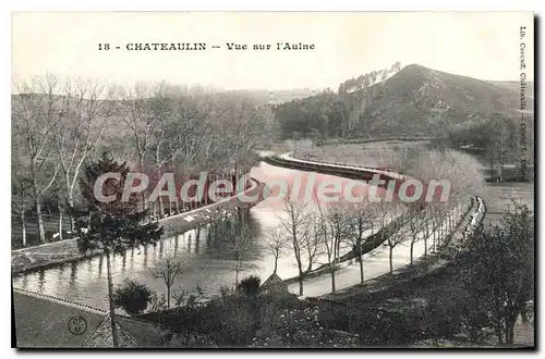 Cartes postales Chateaulin vue sur l'Aulne