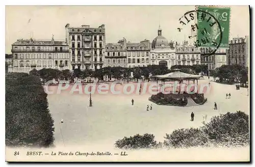 Cartes postales Brest la place du Champ de Bataille