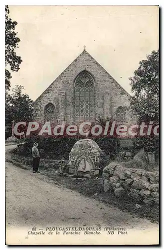 Cartes postales Plougastel Daoulas Finistere chapelle de la fontaine Blanche