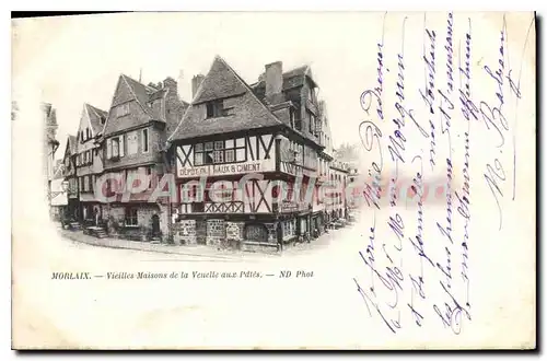 Cartes postales Morlaix Vieilles maisons de la Venelle aux P�t�s