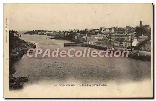 Cartes postales Douarnenez le port Rhu et l'Ile Tristan