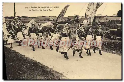 Cartes postales Pardon de Ste Anne la Palue la Banniere de Saint Anne