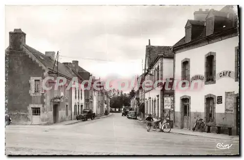 Ansichtskarte AK Riec sur Belon Finistere rue du centre