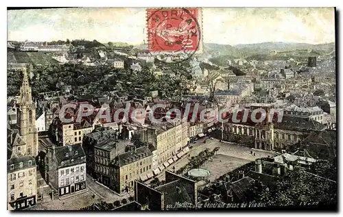 Cartes postales Morlaix vue generale prise du Viaduc
