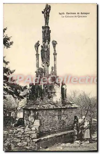 Ansichtskarte AK Environs de Quimper le Calvaire de Quilinen