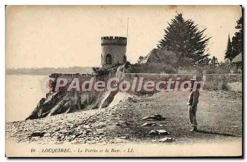 Cartes postales Locquirec le Fortin et la Baie