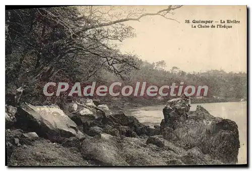 Cartes postales Quimper la Riviere la Chaise de l'Eveque