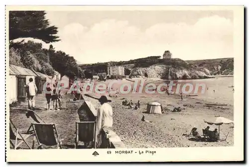 Cartes postales Morgat la plage