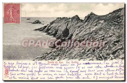 Cartes postales Pointe du Raz les Grottes