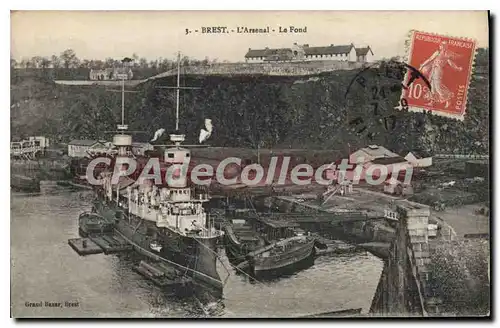 Cartes postales Brest l'Arsenal le Fond