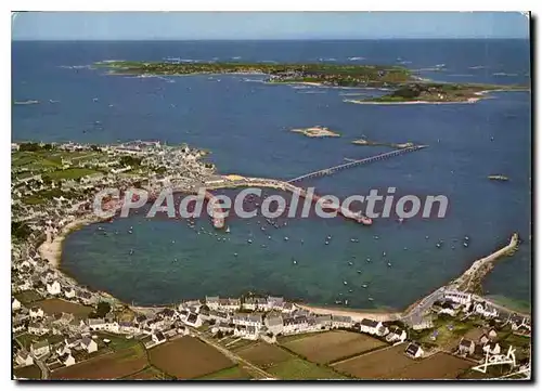 Cartes postales moderne L'Ile de Batz le port Cliche Heurtier Rennes