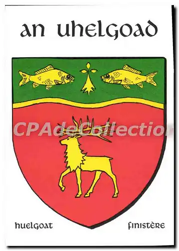 Cartes postales moderne Huelgoat Finistere limit� � 1000 exemplaires num�rot�s Pierre le Bihan