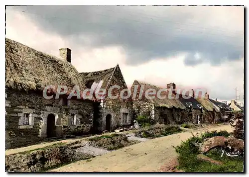 Cartes postales moderne En Bretagne Vieilles Chaumieres Bretonnes