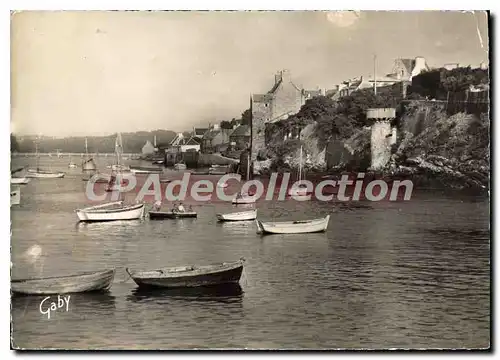 Cartes postales moderne Le Conquet Finistere le port et la chateau des Seigneurs