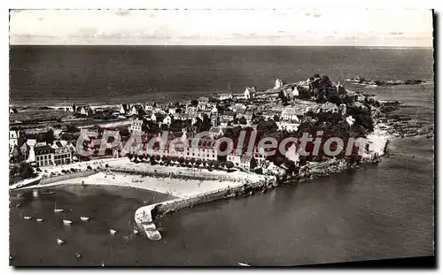 Cartes postales moderne Locquirec Finistere vue generale aerienne
