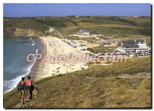 Cartes postales moderne Plogoff Finistere Plogon la plage de la baie des Trepass�s