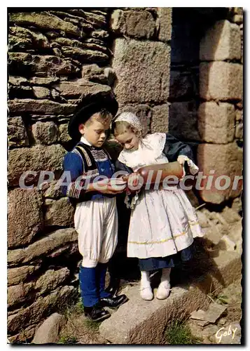 Cartes postales moderne Folklore de France La Bretagne region Pont Aven Riec sur Belon Nevez basse Carnouaille la Bonne