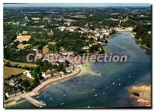 Ansichtskarte AK la Foret Fouesnant S F vue generale aerienne le port