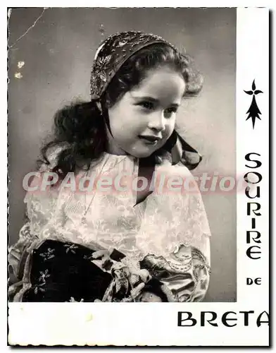 Cartes postales moderne Enfants en costume de Quimper Locronan et Porzay