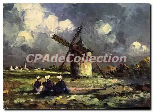 Cartes postales moderne Pointe du Van Finistere vieux Moulin � Cleden Cap Sizun