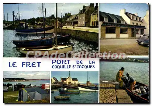Cartes postales moderne Le Fret Finistere port de debarquement sur la Presqu'il de Crozon celebre par les coquilles Sai