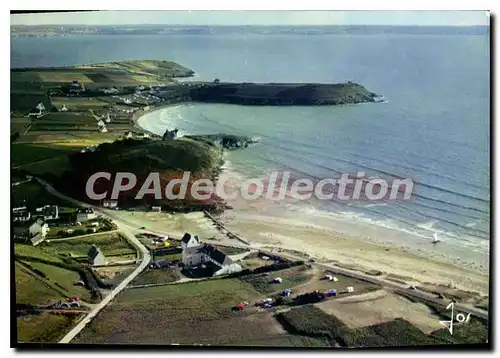 Cartes postales moderne Plomodiern les plages de Lestrevet et de pors ar Vag